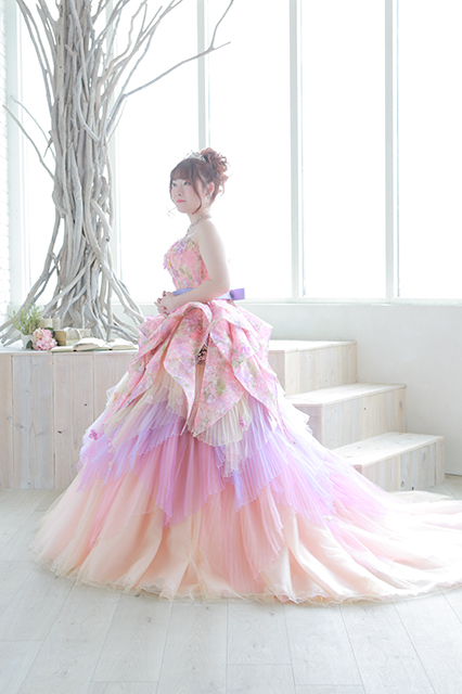 ドレス姿の写真も残せる