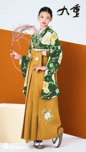 “九重”の卒業式袴レンタル｜卒業式の袴ご紹介　KN-63