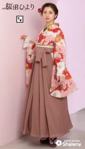 “桜田ひより × 百華”の卒業式袴レンタル|卒業式の袴ご紹介 SH-67