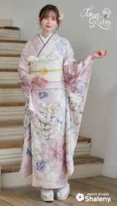 “マーシュ彩ちゃん”着用の振袖-ピンク|成人記念の新作振袖ご紹介 TR-711