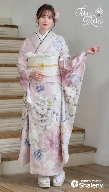 “マーシュ彩ちゃん”着用の振袖-ピンク｜成人記念の新作振袖ご紹介　TR-711