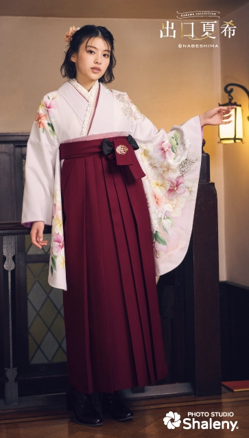 “出口夏希”の卒業式袴レンタル｜卒業式の袴ご紹介　DNN-02