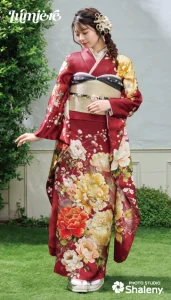 “星乃夢奈×Lumiere”の振袖-赤｜成人記念の新作振袖ご紹介　LF-28