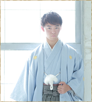 男性紋付袴