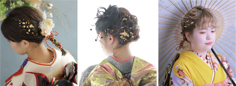成人式振袖　ヘアアレンジ