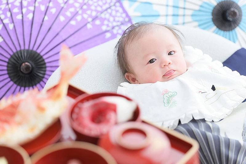 百日記念のご紹介｜赤ちゃんが食べ物に困らないようにお祝い｜赤ちゃんと御前