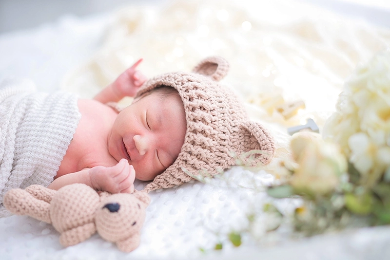 新生児フォト・ニューボーンフォトのご紹介｜産まれたばかりの可愛い赤ちゃんの写真が撮れる新生児・ニューボーンフォト｜赤ちゃんの写真④